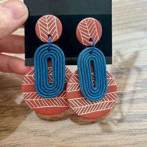 Tribal Boho Style Drop Earrings